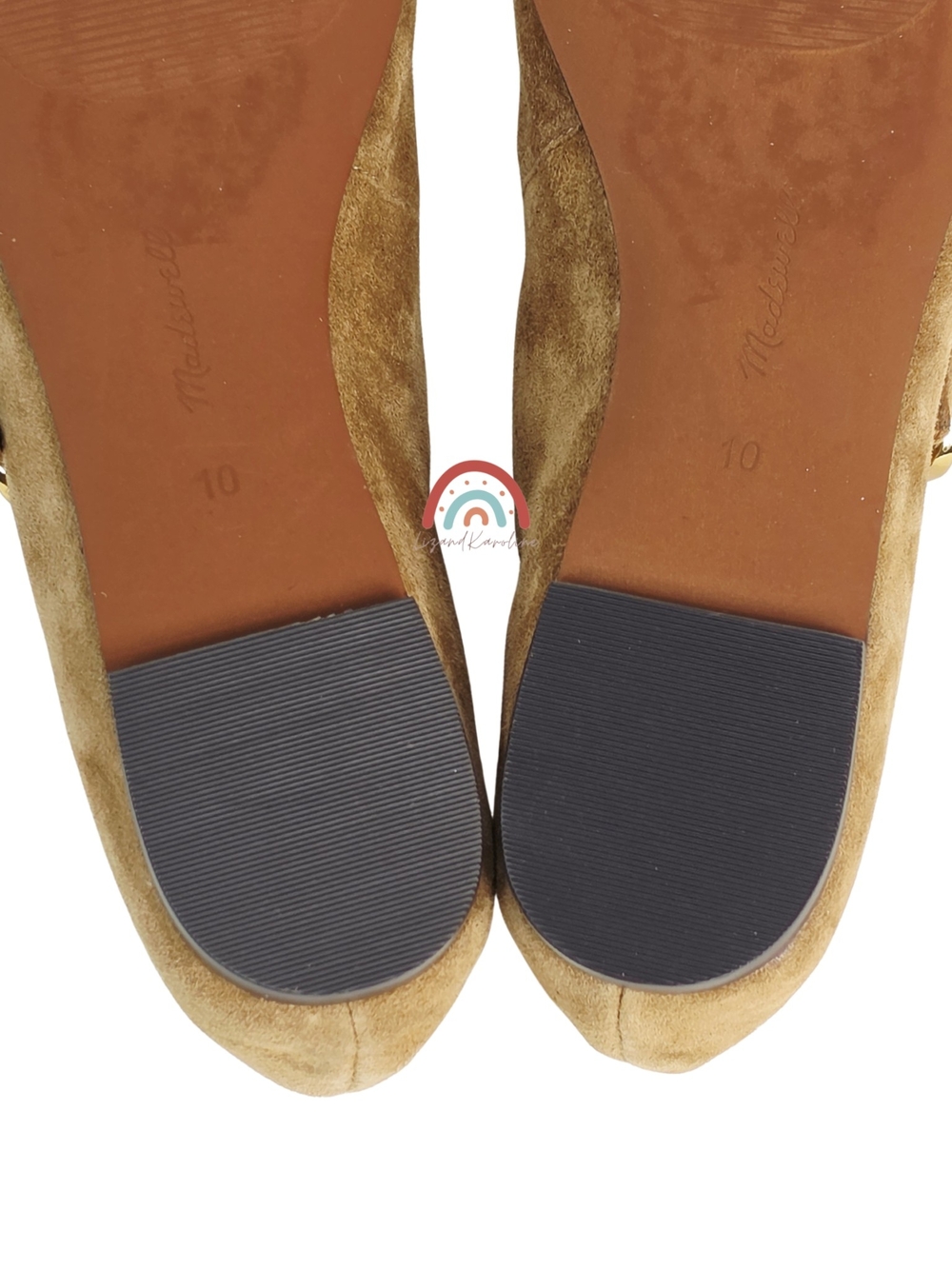 New! Madewell The Remy Mary Jane in Suede Dried Acorn 10 - Picture 12 of 12
